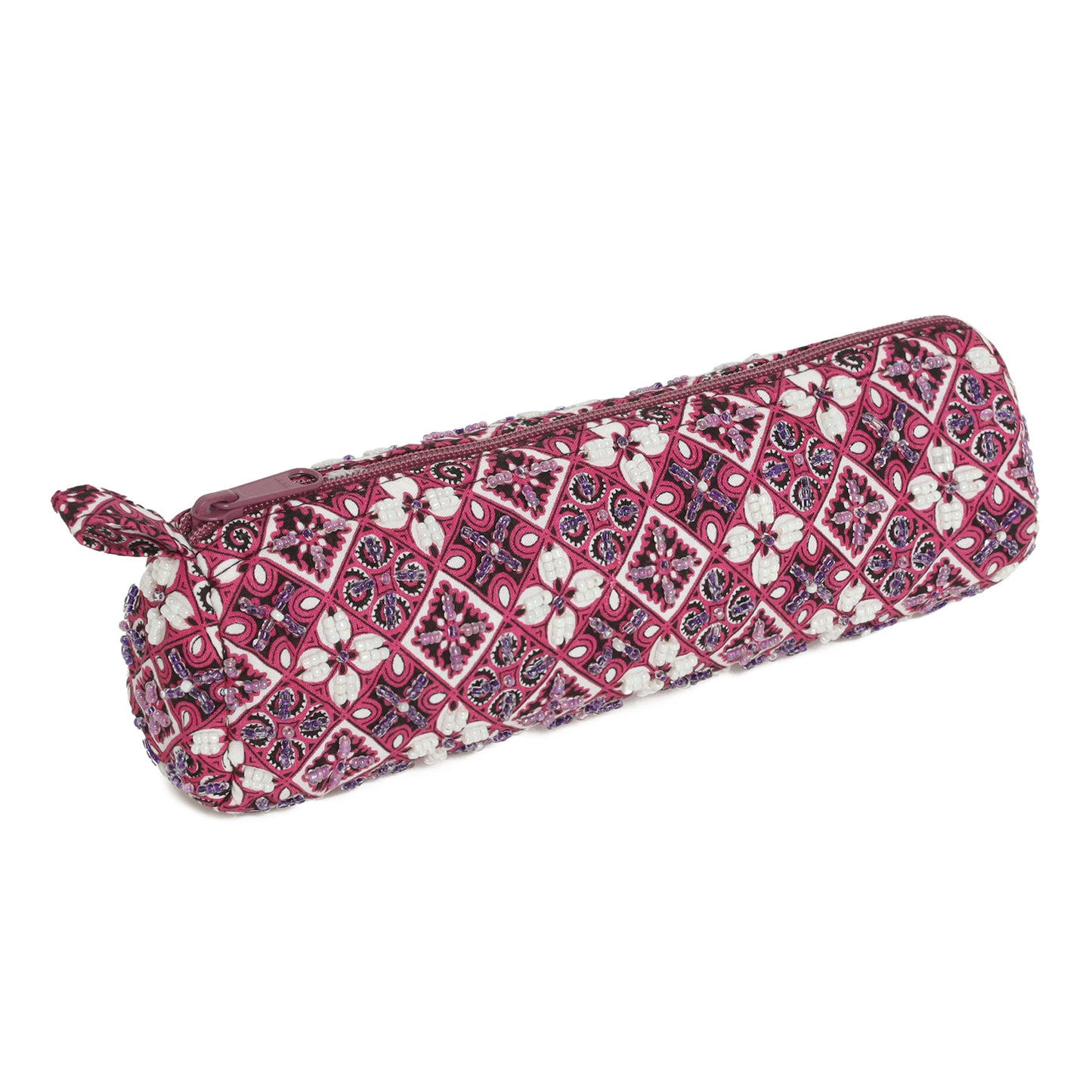 Beaded Batik Pencil Case