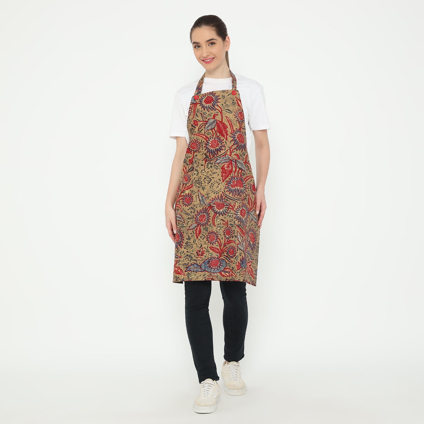 Batik Bloom Apron