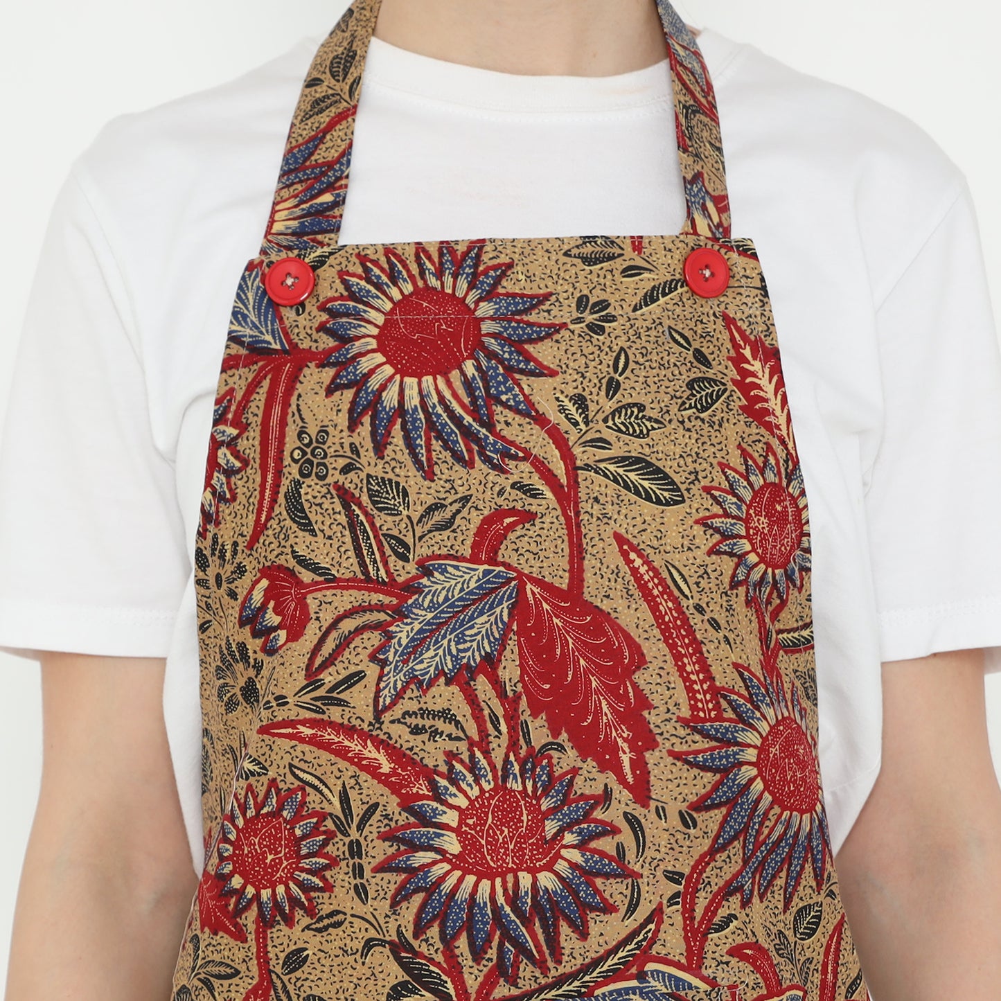 Batik Bloom Apron