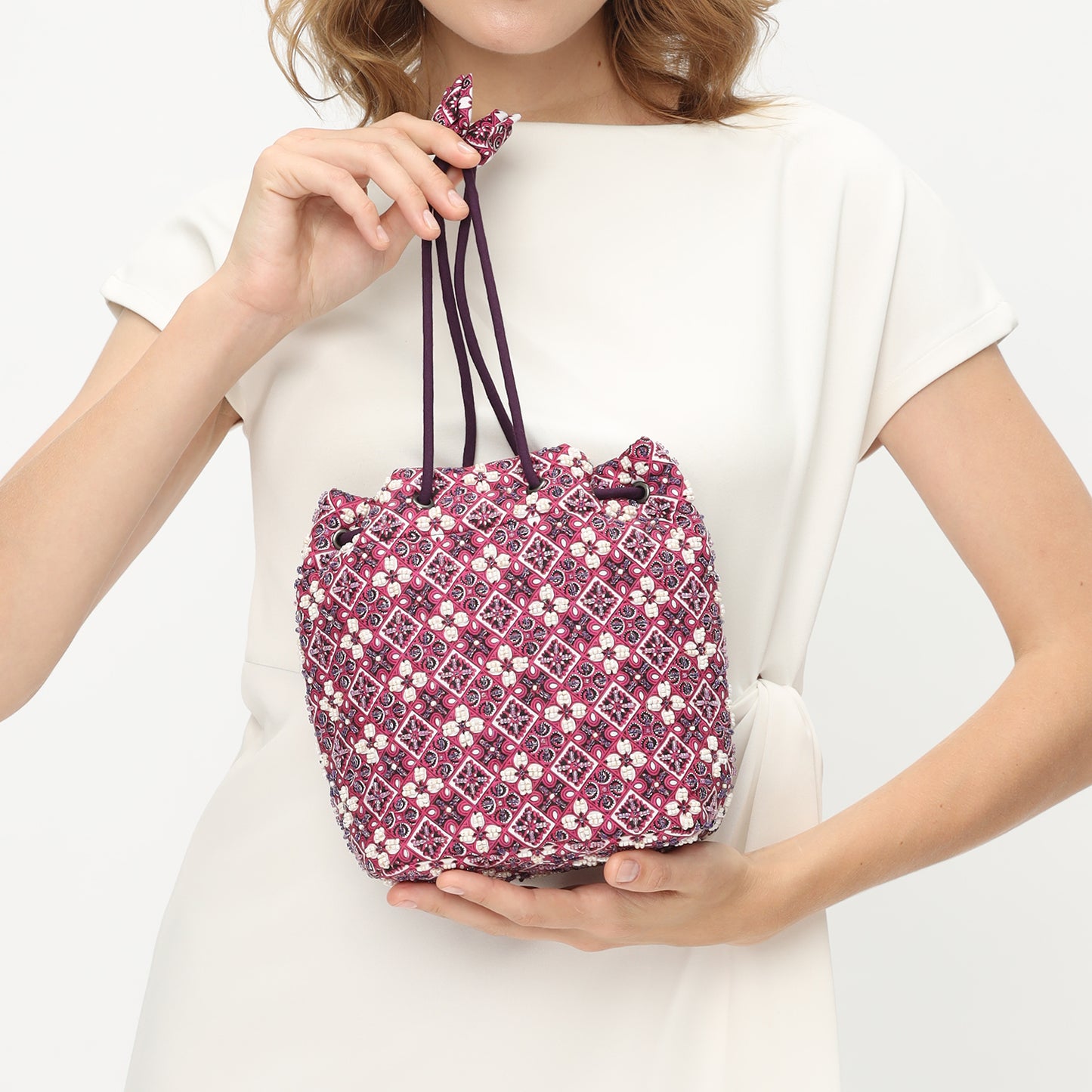 Amethyst Batik Charm