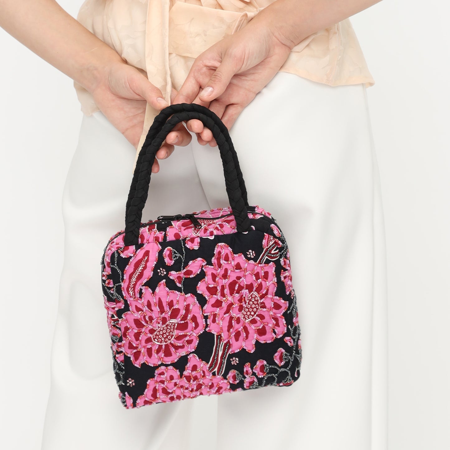 Pink Elegance Beaded