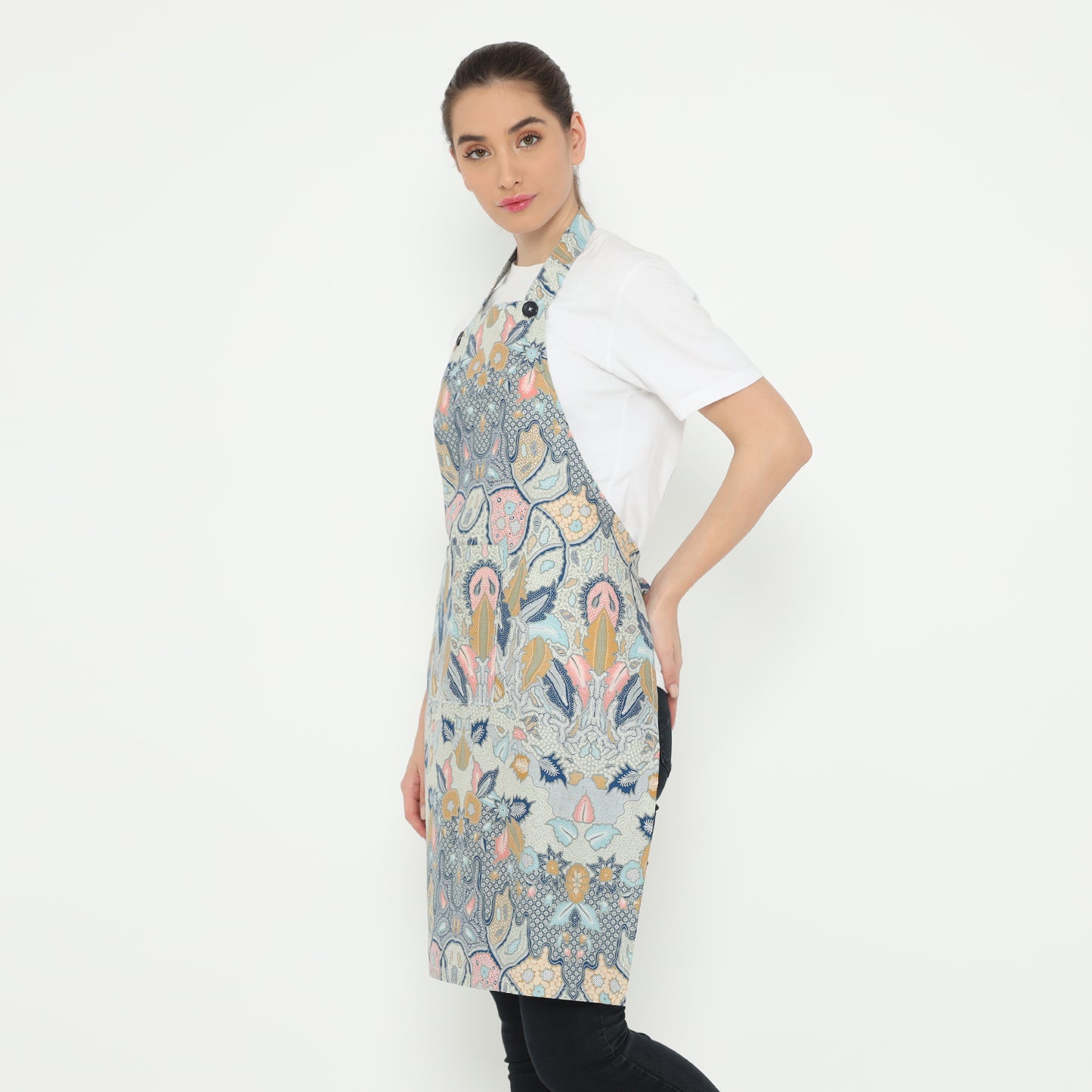 Batik Bloom Apron