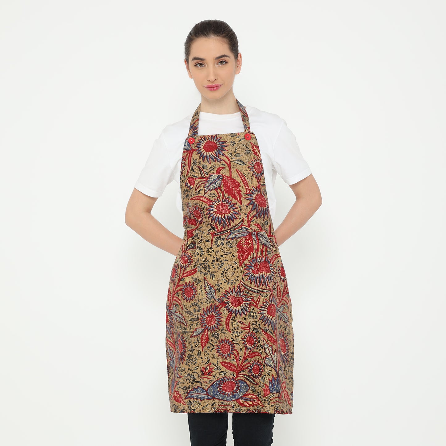 Batik Bloom Apron