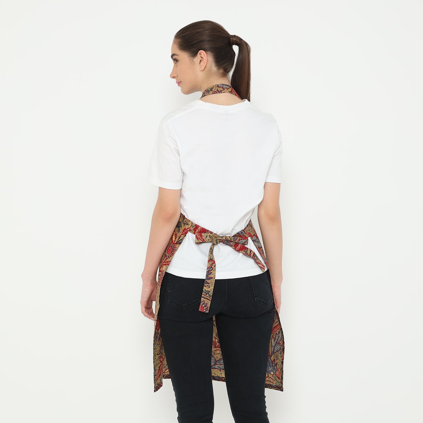 Batik Bloom Apron