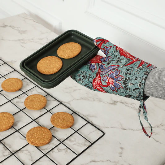 Batik Oven Mittens
