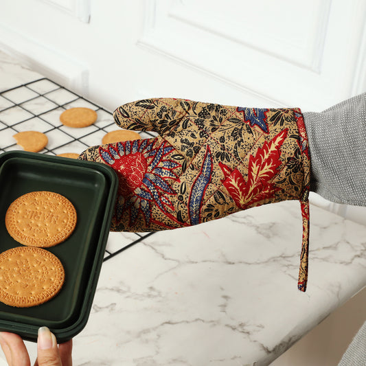 Batik Oven Mittens