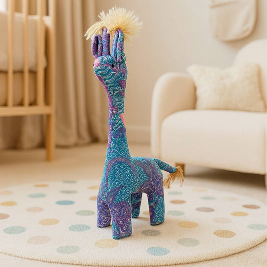 Batik Azure Giraffe