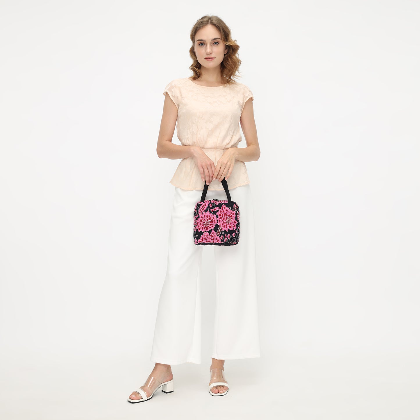 Pink Elegance Beaded